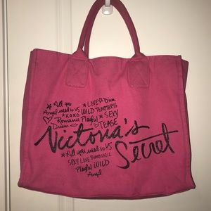 Pink Victoria’s Secret Bag